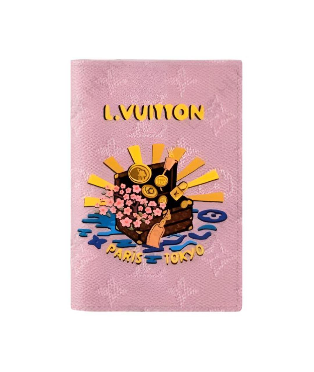 LOUIS VUITTON Розовая папка для документов, фото 1