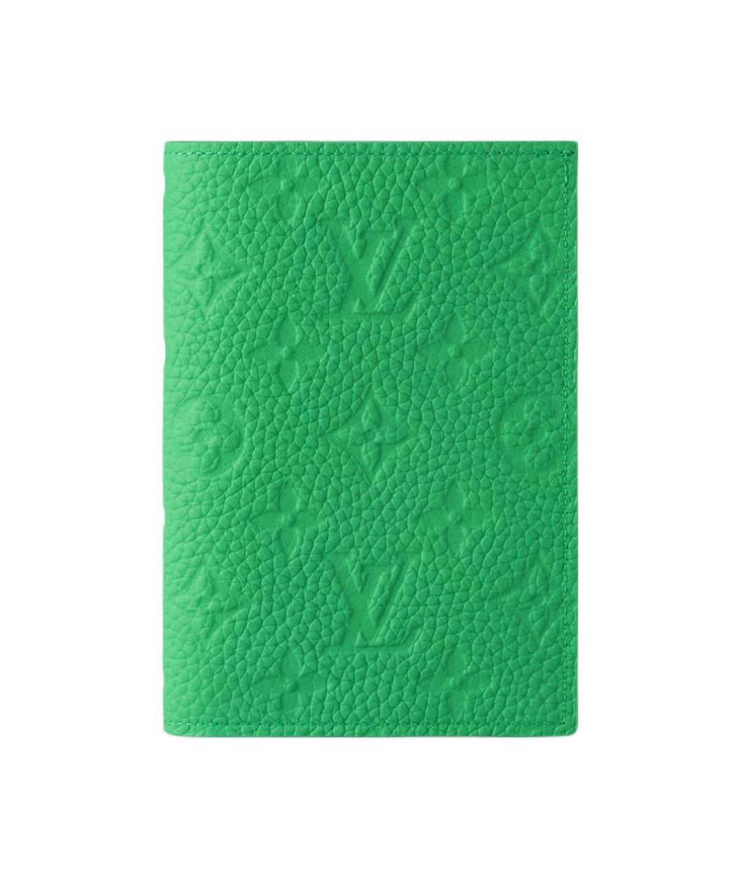 LOUIS VUITTON Зеленая папка для документов, фото 1