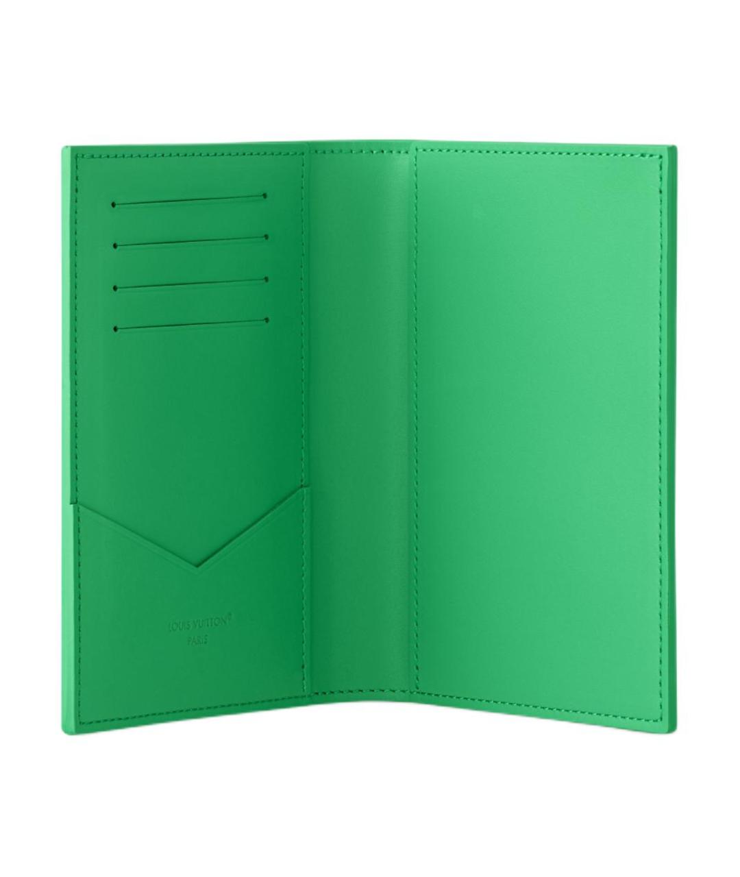 LOUIS VUITTON Зеленая папка для документов, фото 4