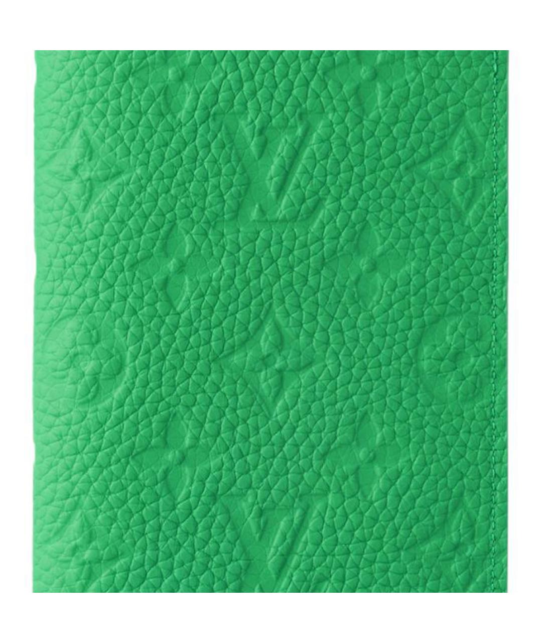 LOUIS VUITTON Зеленая папка для документов, фото 5