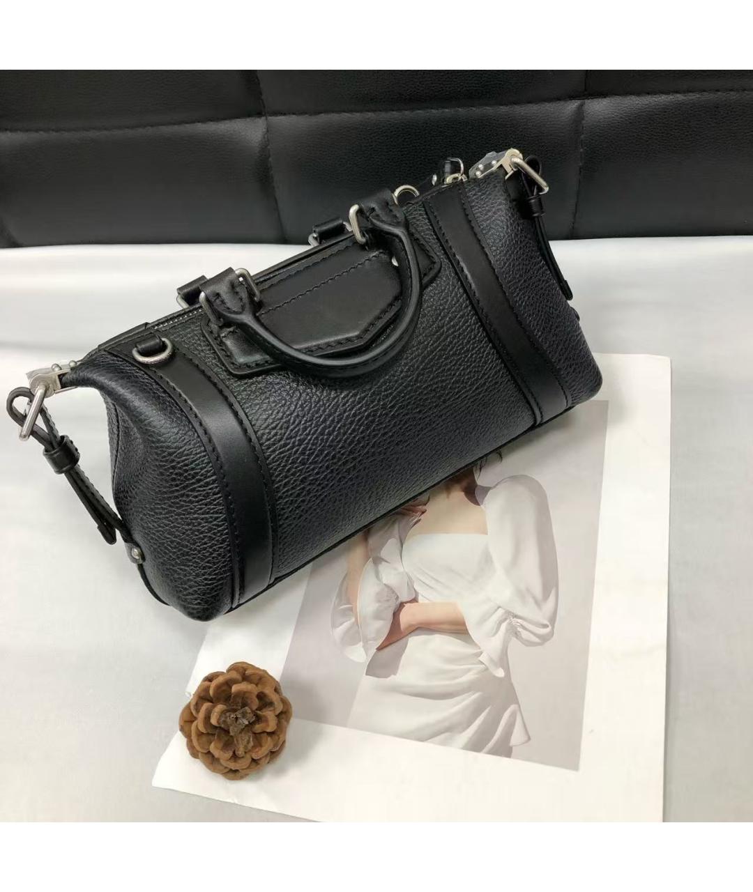 LOUIS VUITTON Черная сумка с короткими ручками, фото 3