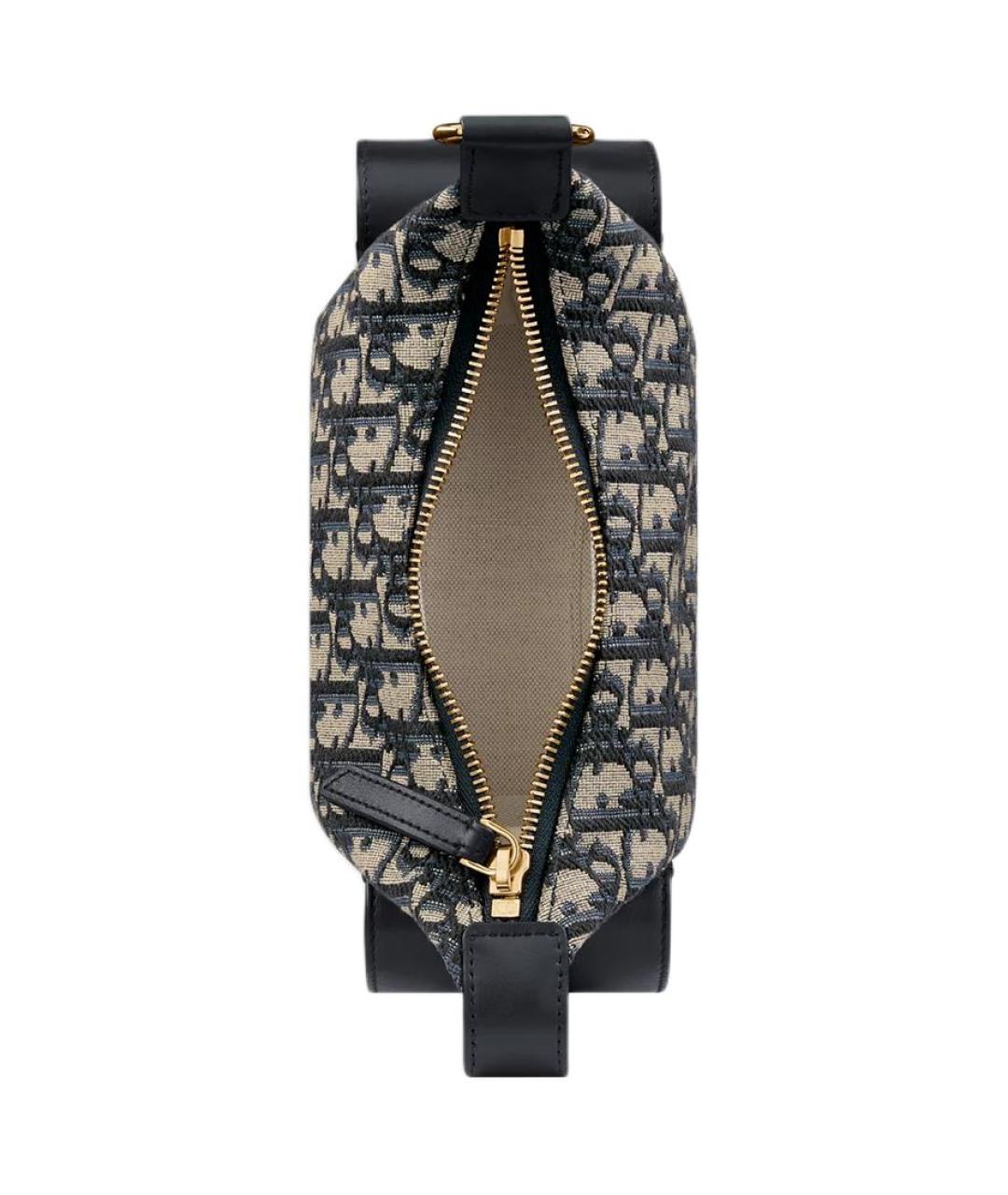 CHRISTIAN DIOR Темно-синяя сумка через плечо, фото 5