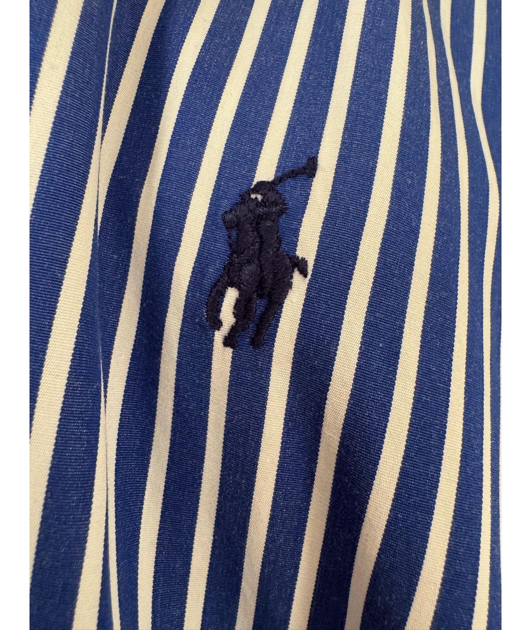 POLO RALPH LAUREN Мульти хлопковое повседневное платье, фото 5