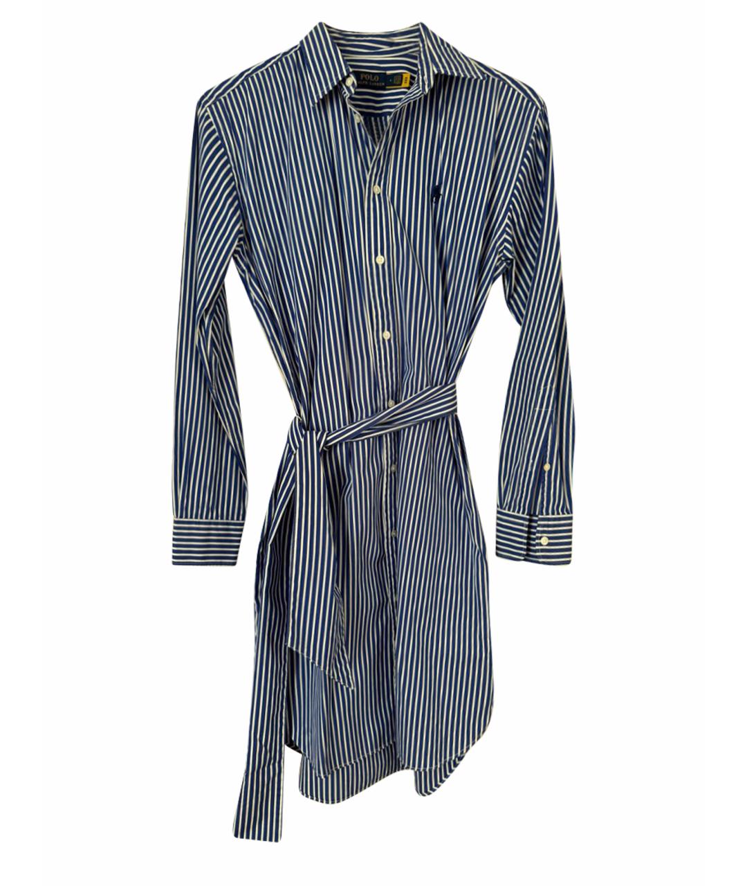 POLO RALPH LAUREN Мульти хлопковое повседневное платье, фото 1