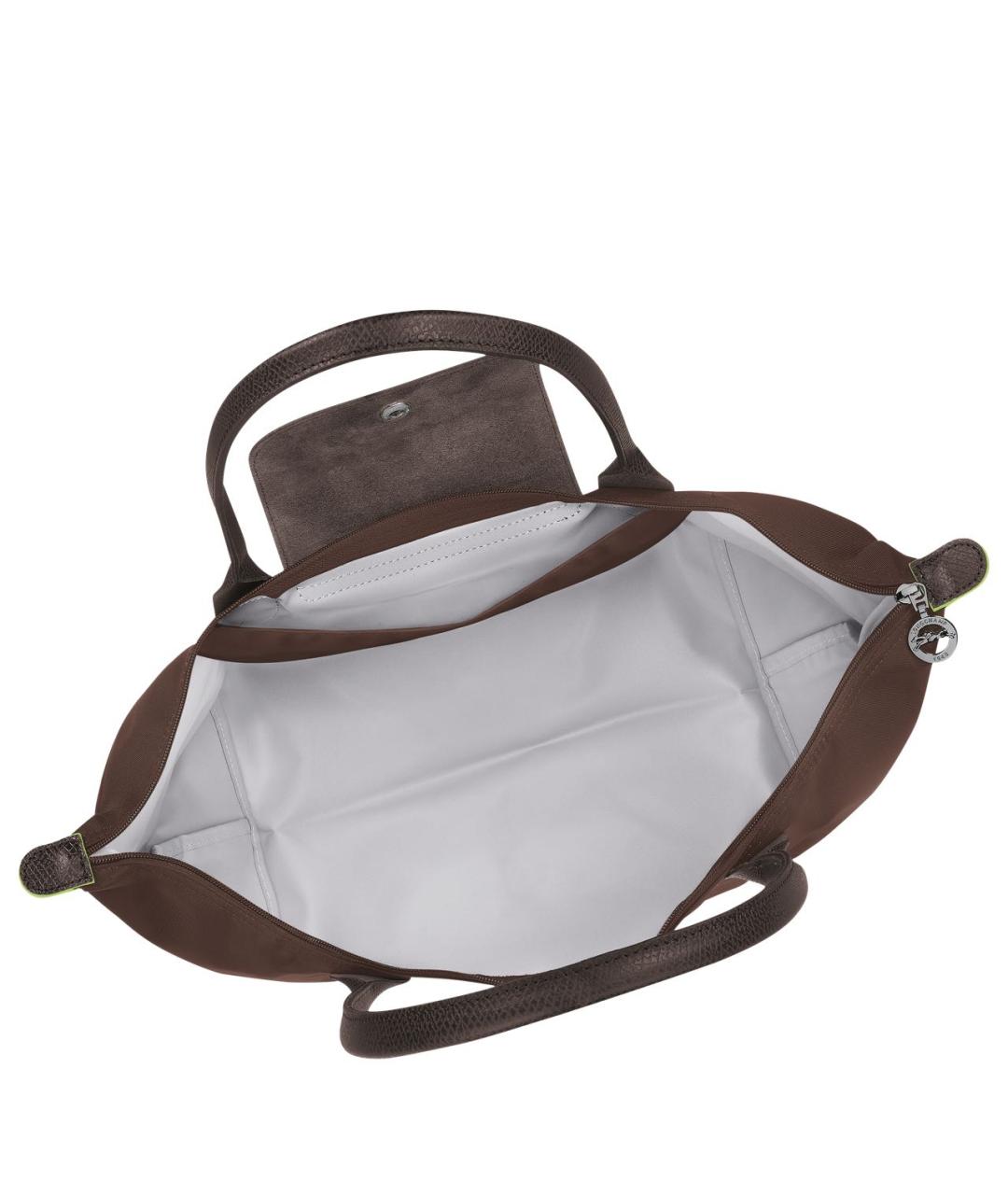LONGCHAMP Коричневая сумка тоут, фото 3