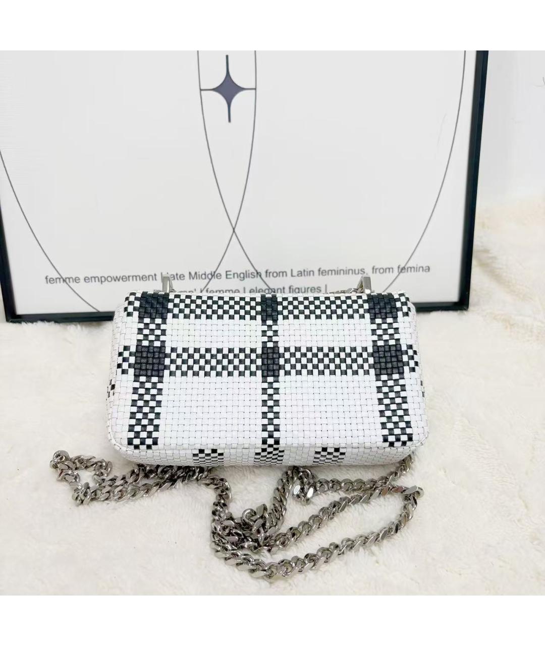 BURBERRY Белая сумка через плечо, фото 3