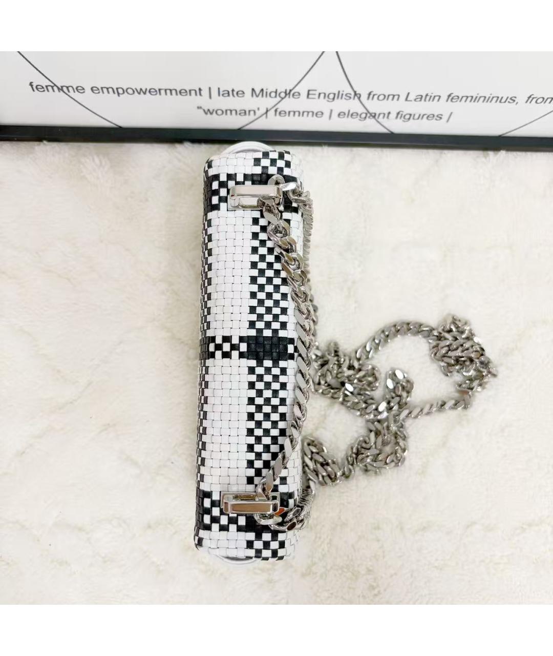 BURBERRY Белая сумка через плечо, фото 5