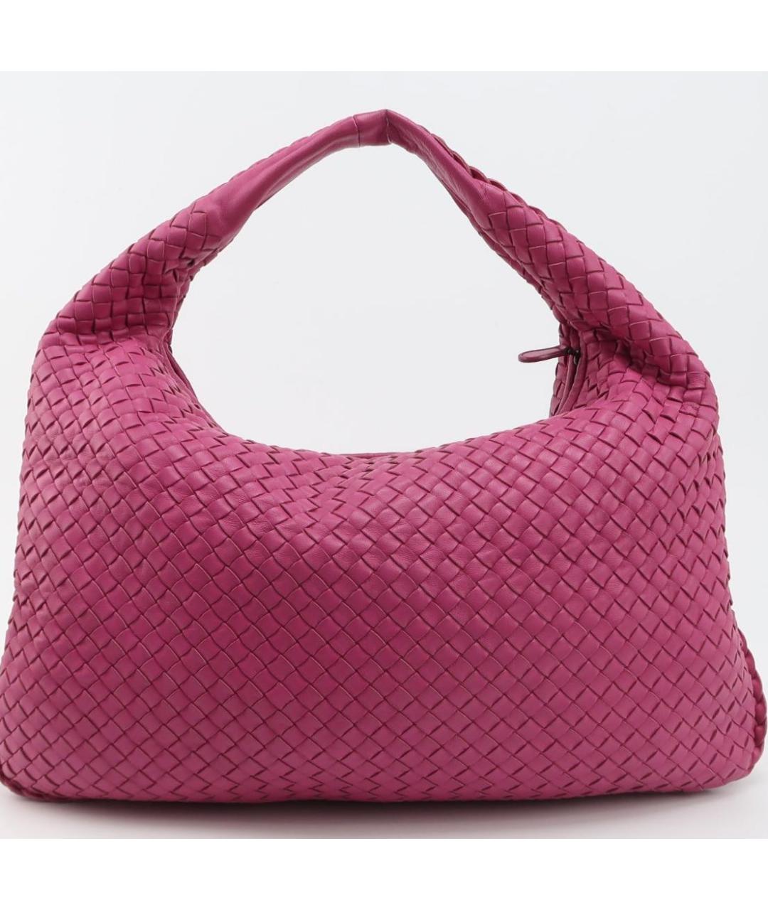 BOTTEGA VENETA Розовая кожаная сумка тоут, фото 4