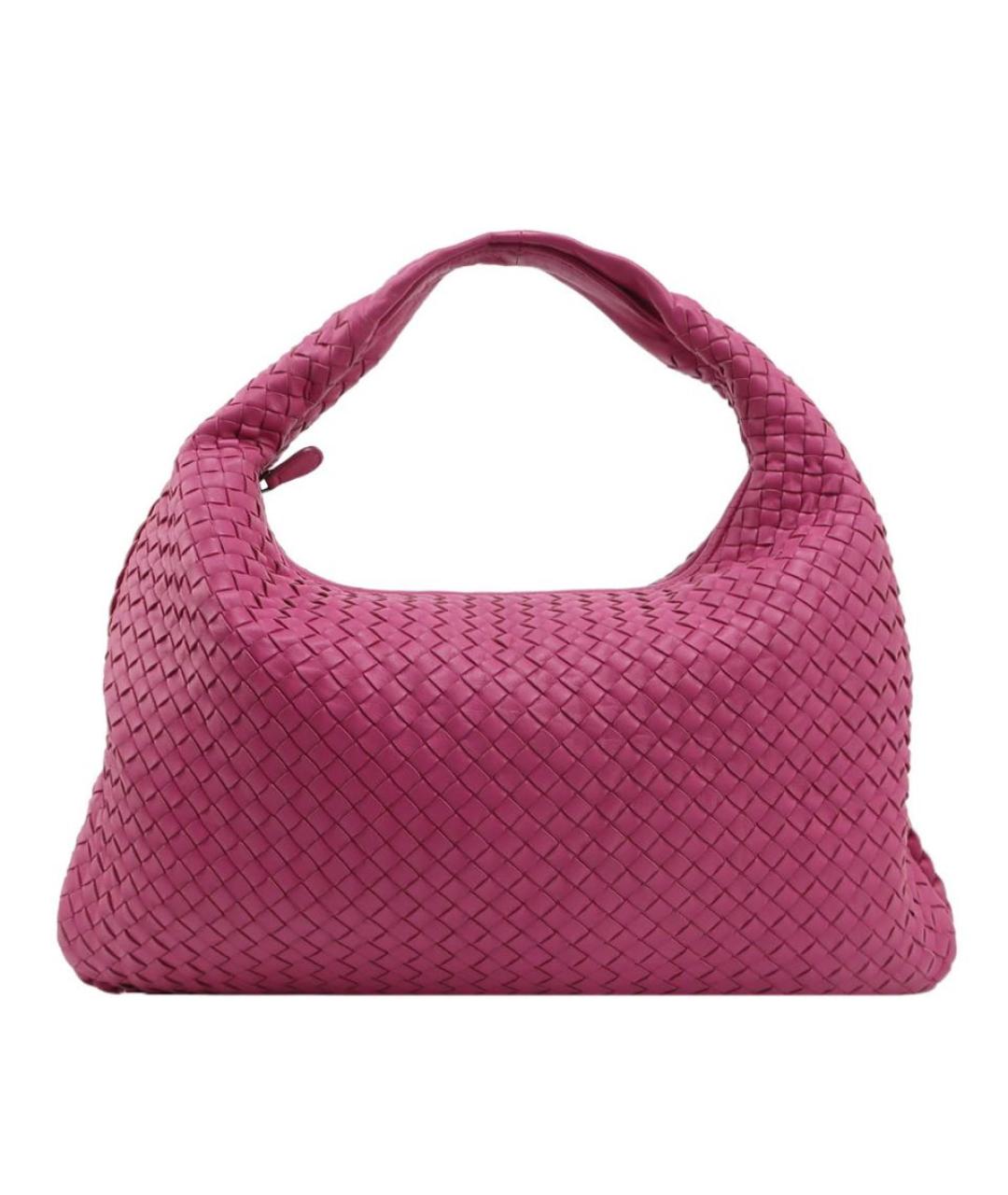 BOTTEGA VENETA Розовая кожаная сумка тоут, фото 1
