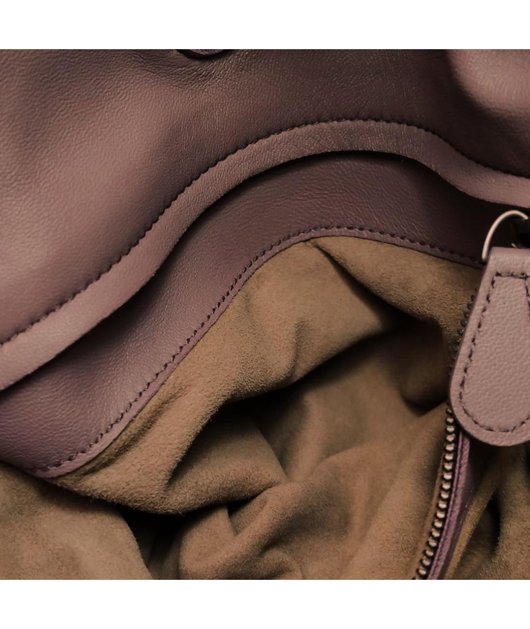 BOTTEGA VENETA Коричневая кожаная сумка тоут, фото 8