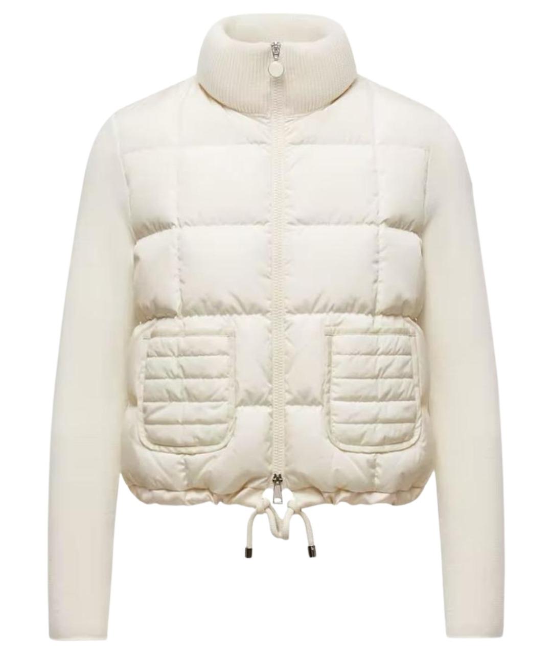 MONCLER Белая куртка, фото 1