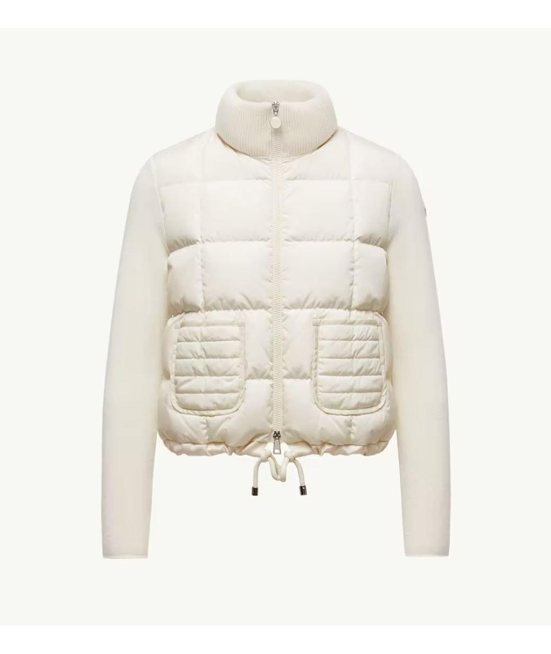 MONCLER Белая куртка, фото 7