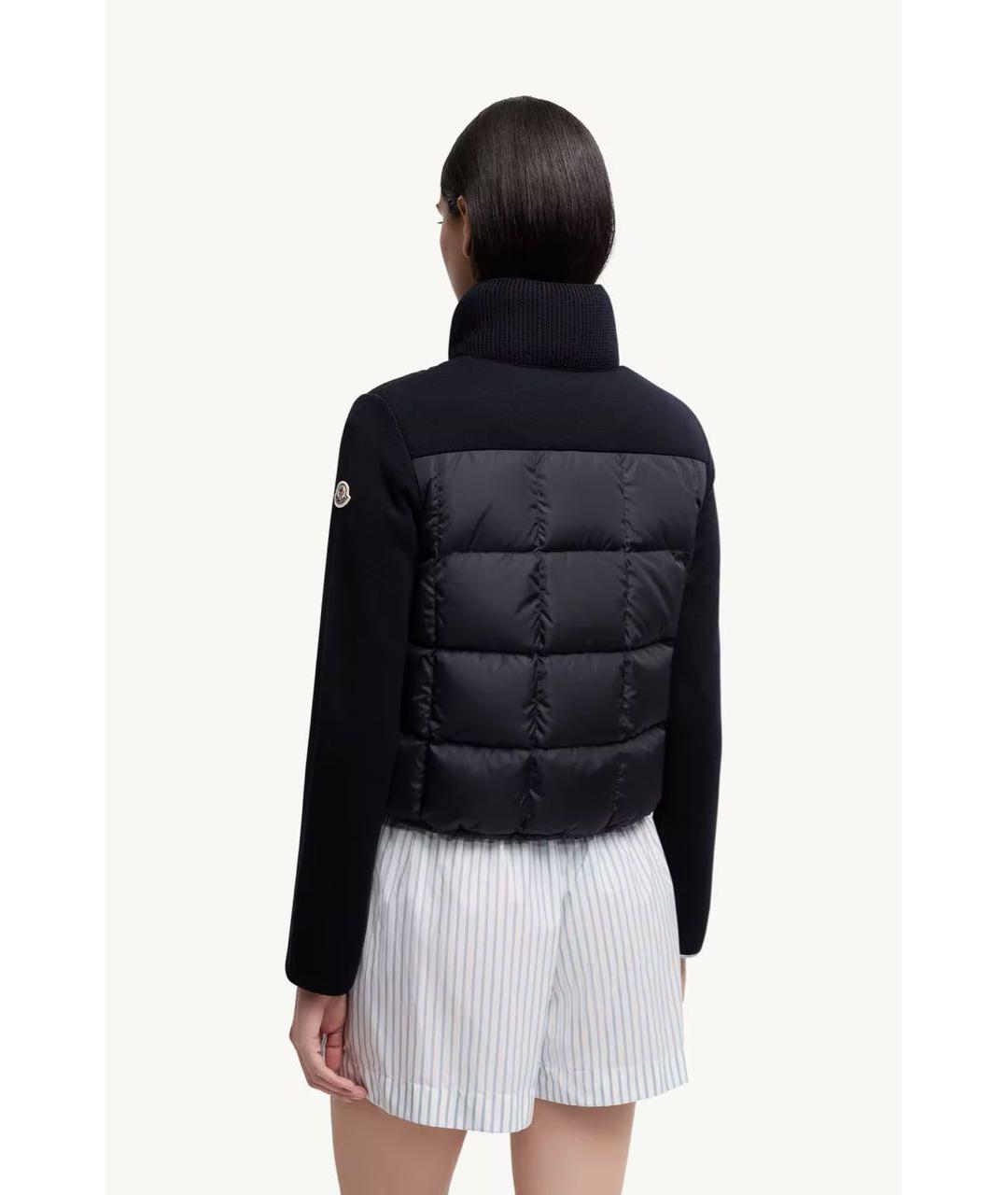 MONCLER Темно-синяя куртка, фото 3