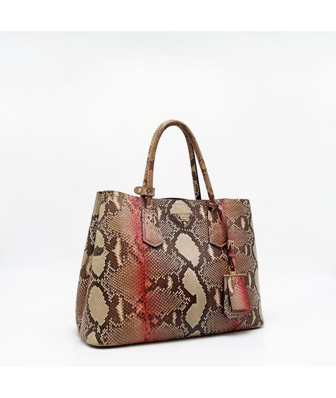 PRADA Сумка тоут из экзотической кожи, фото 5