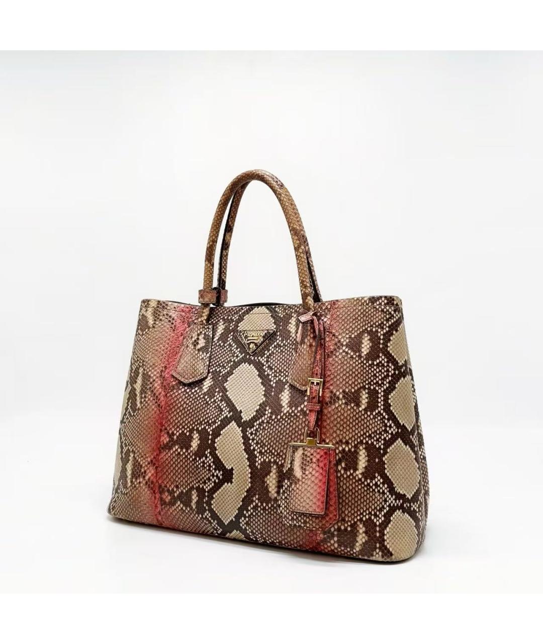 PRADA Сумка тоут из экзотической кожи, фото 4