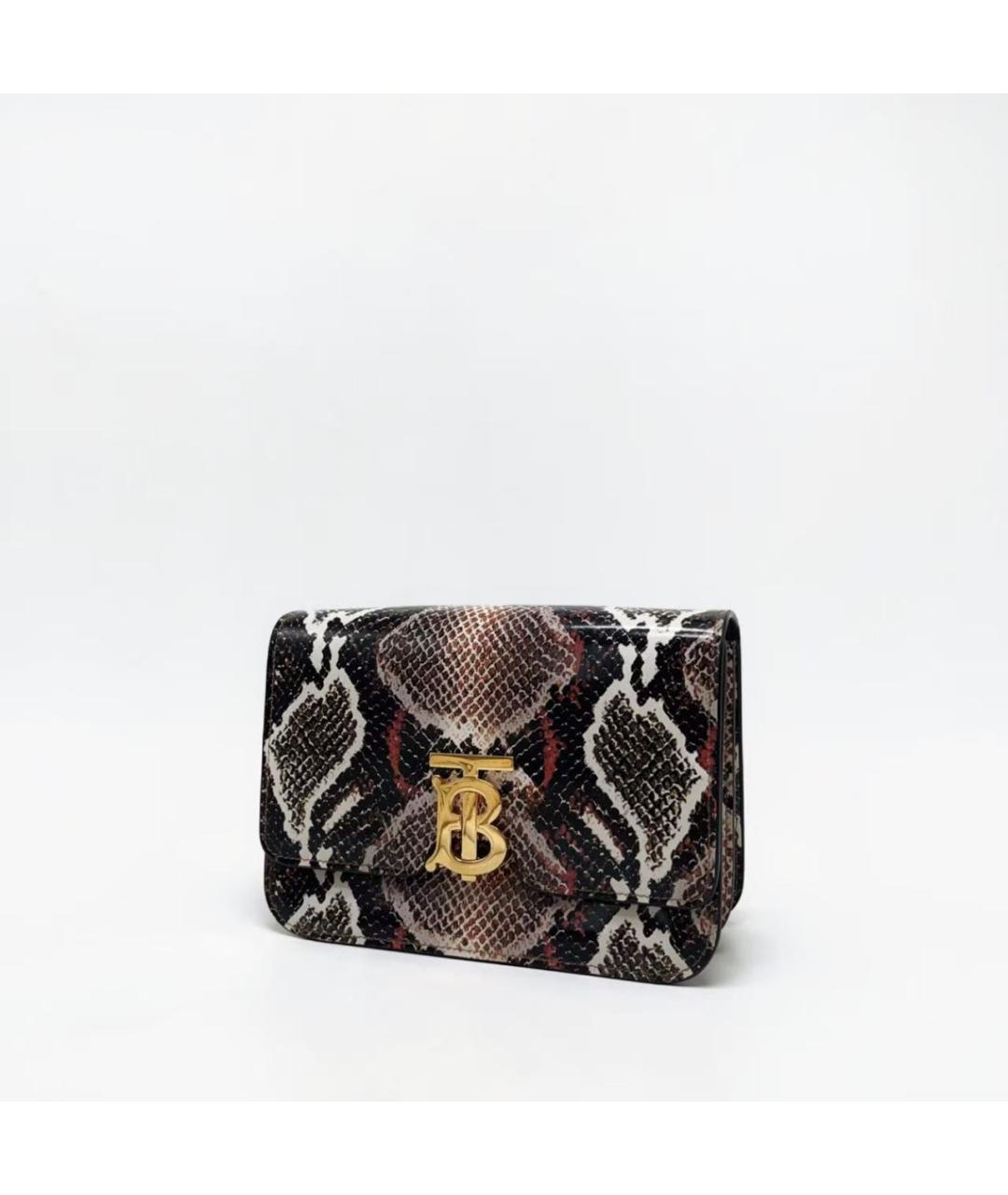 BURBERRY Сумка через плечо из экзотической кожи, фото 4