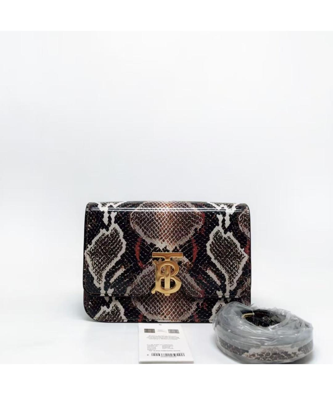 BURBERRY Сумка через плечо из экзотической кожи, фото 3