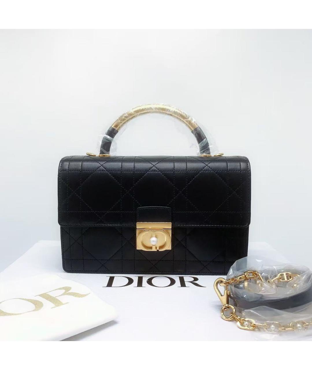 CHRISTIAN DIOR Черная сумка через плечо, фото 2