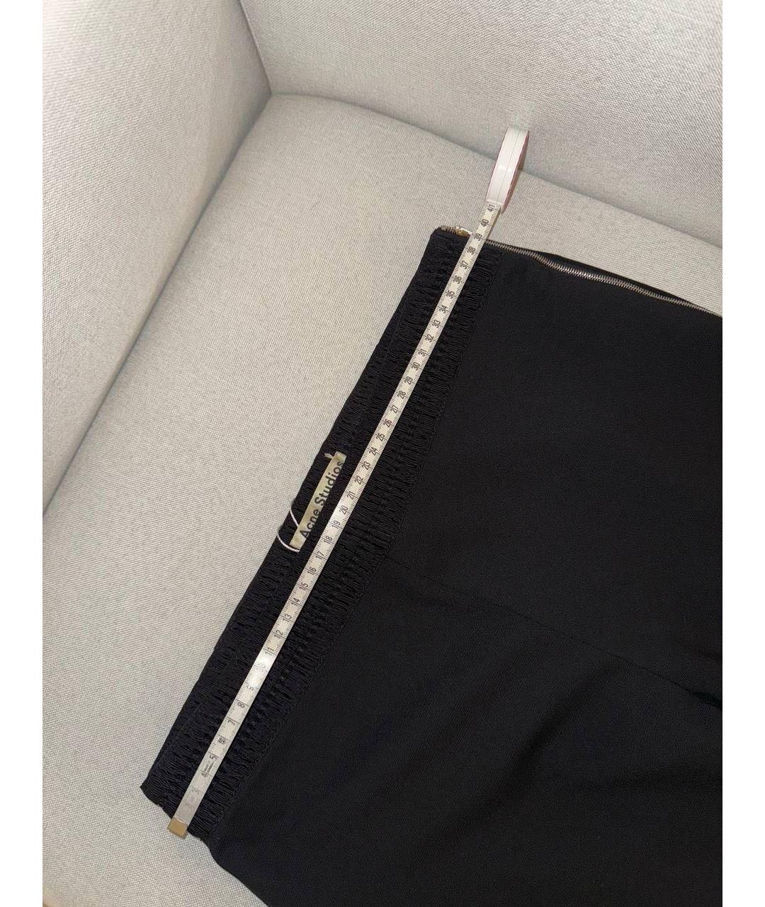 ACNE STUDIOS Черные брюки узкие, фото 5