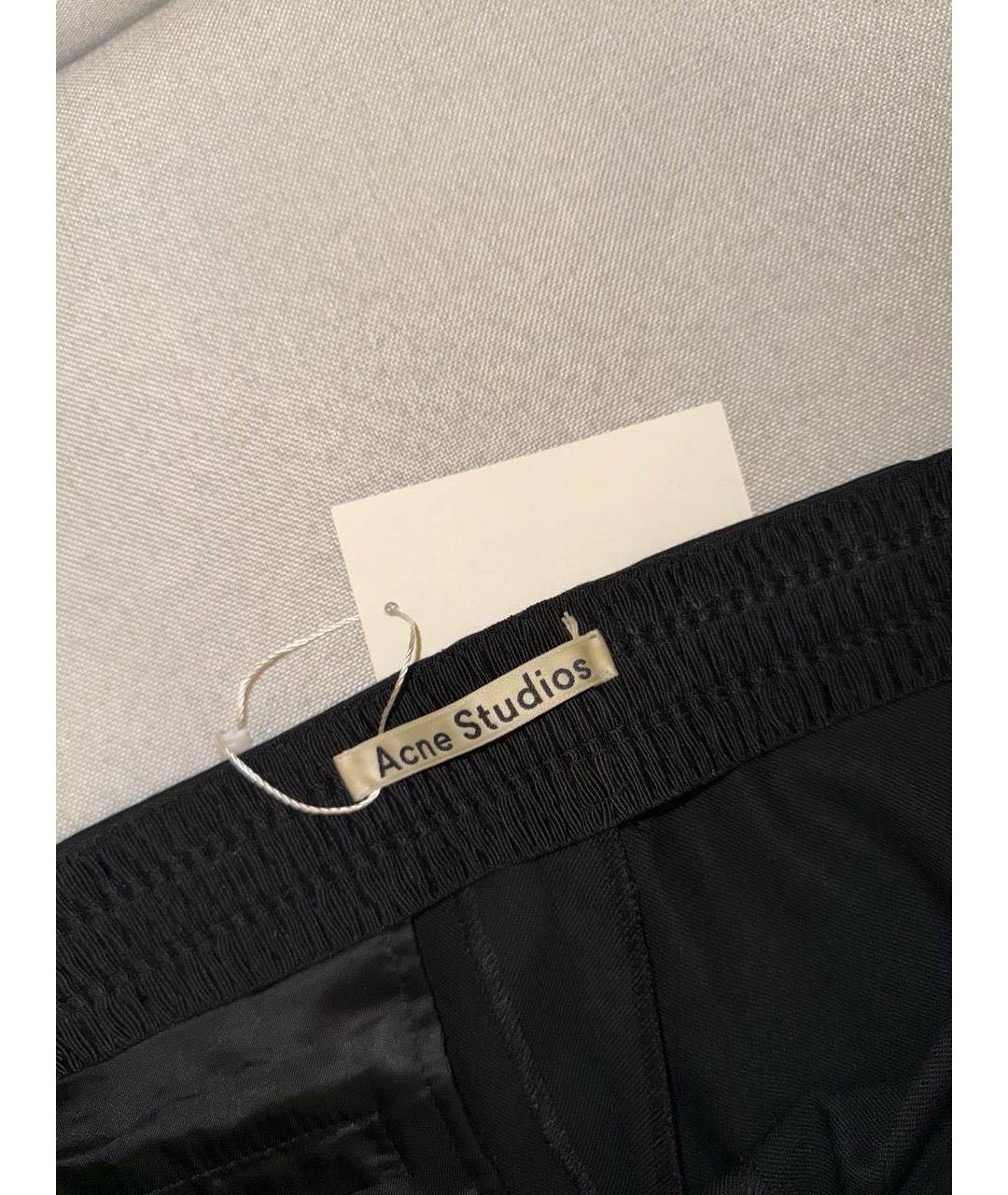 ACNE STUDIOS Черные брюки узкие, фото 3
