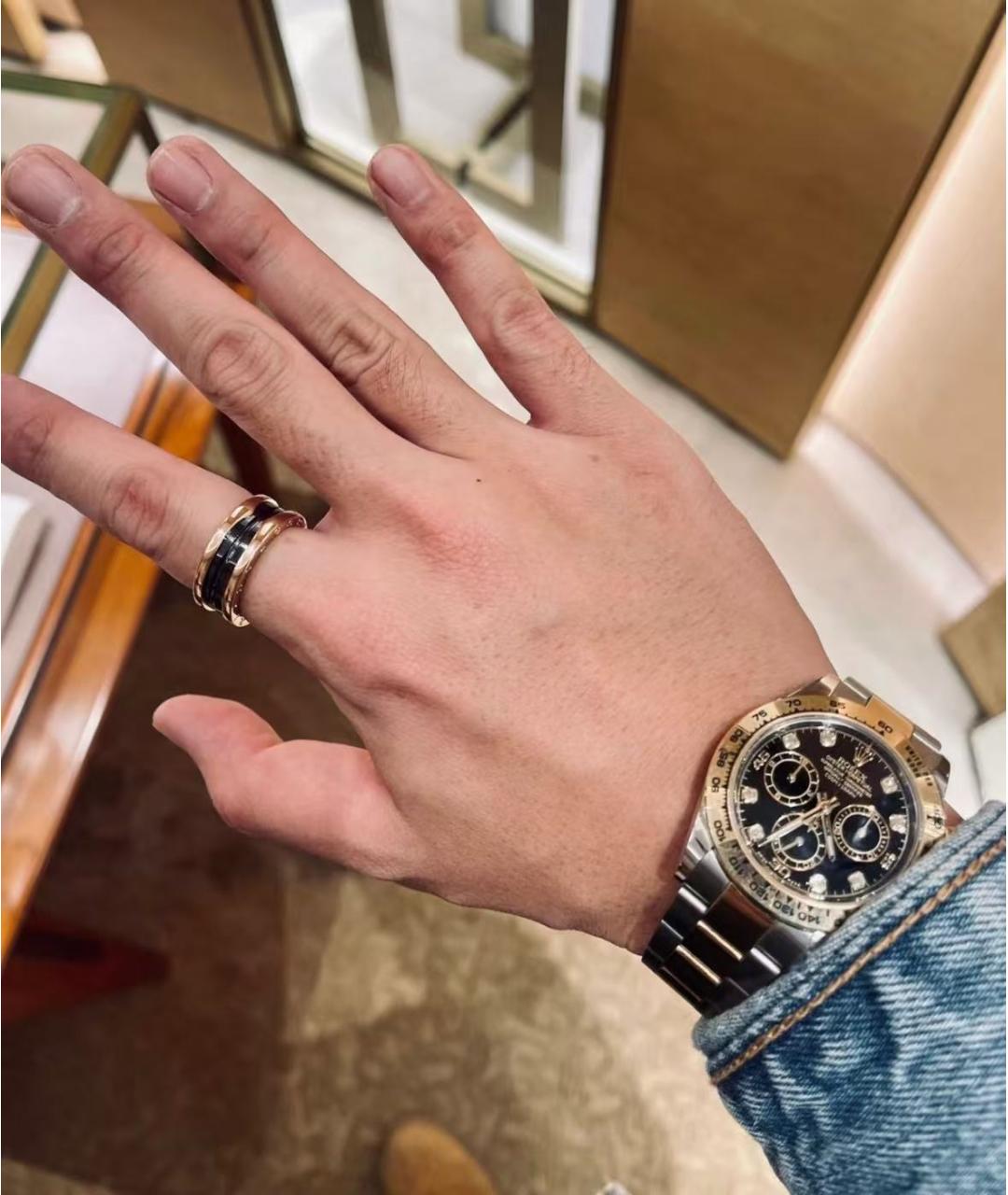 BVLGARI Золотое кольцо из розового золота, фото 6