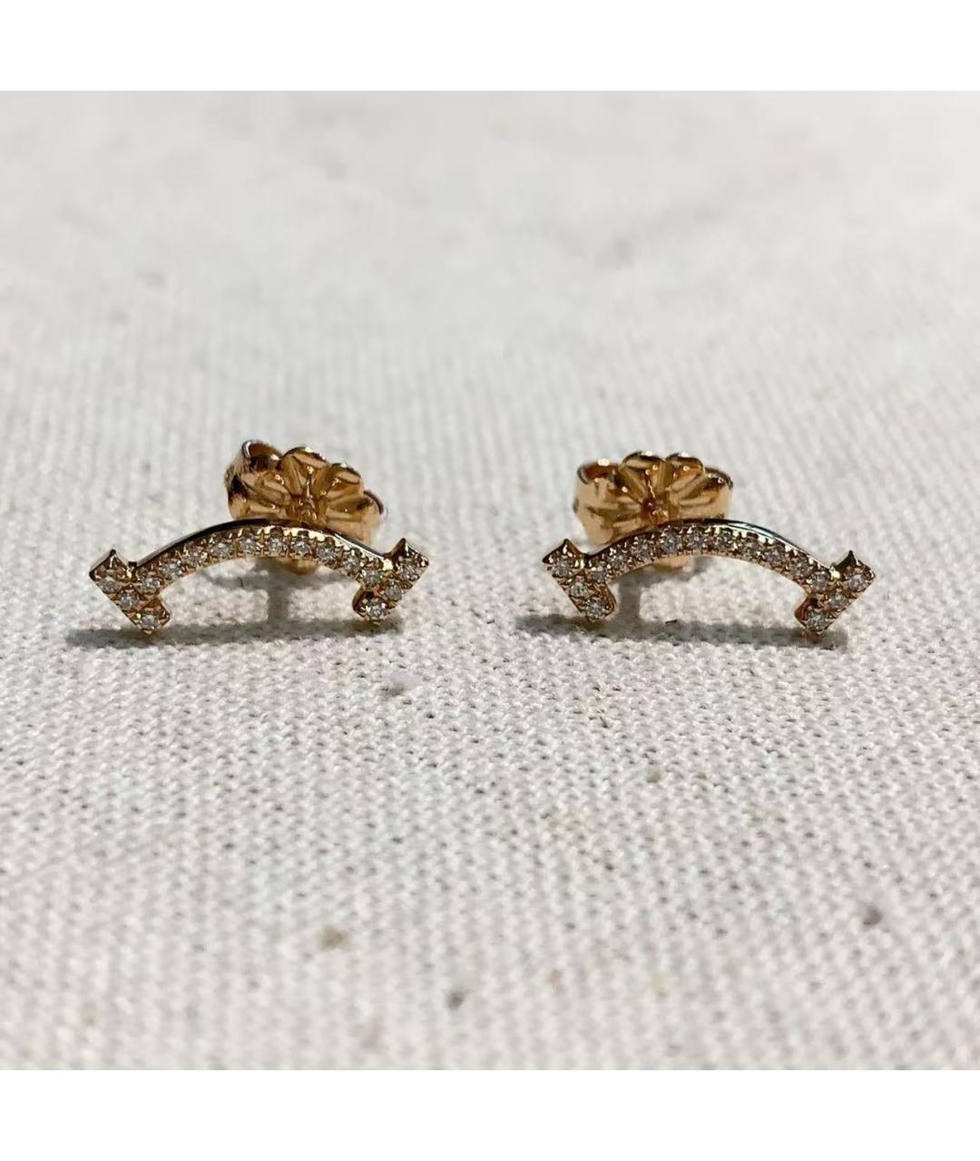 TIFFANY&CO Золотые серьги из розового золота, фото 5