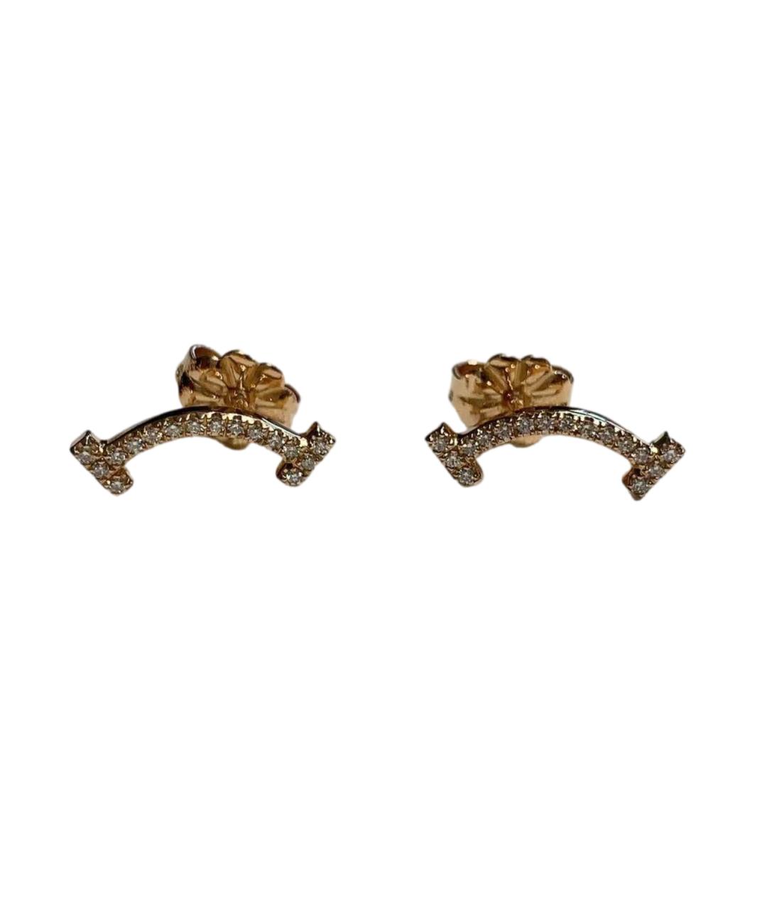 TIFFANY&CO Золотые серьги из розового золота, фото 1