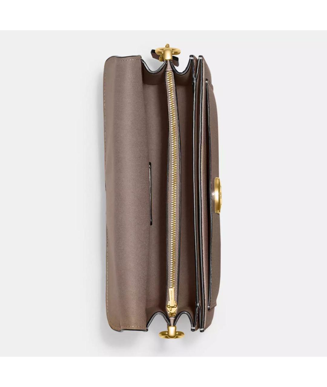 COACH Кожаная сумка через плечо, фото 3