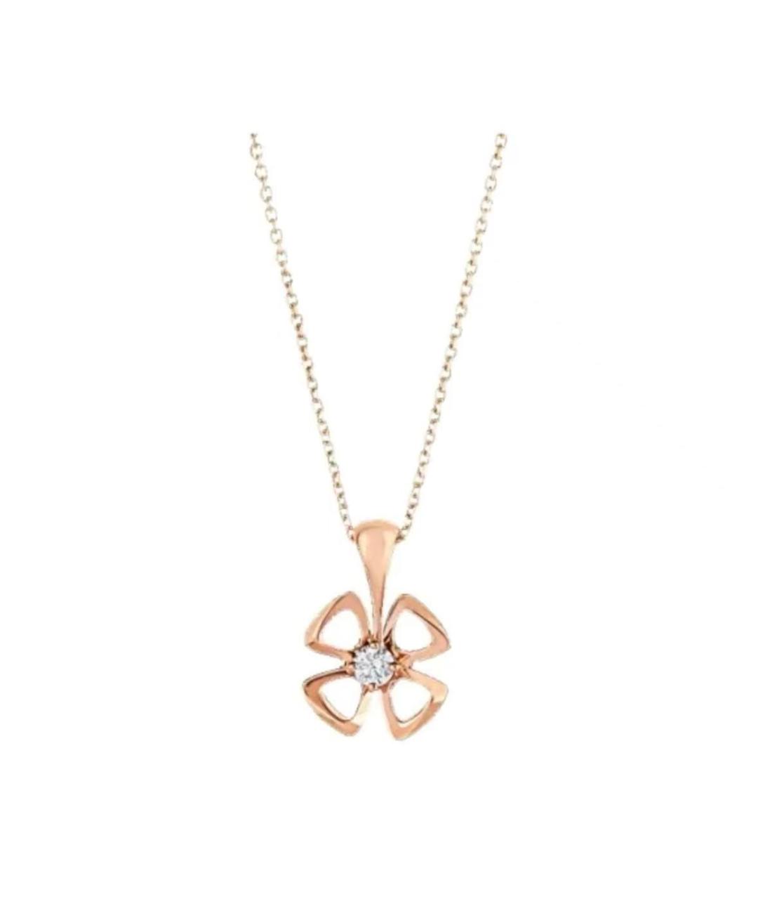 BVLGARI Золотое колье из розового золота, фото 1