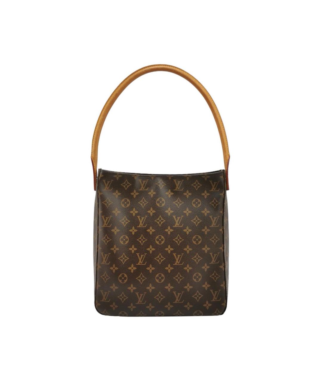 LOUIS VUITTON Коричневая сумка тоут из искусственной кожи, фото 1