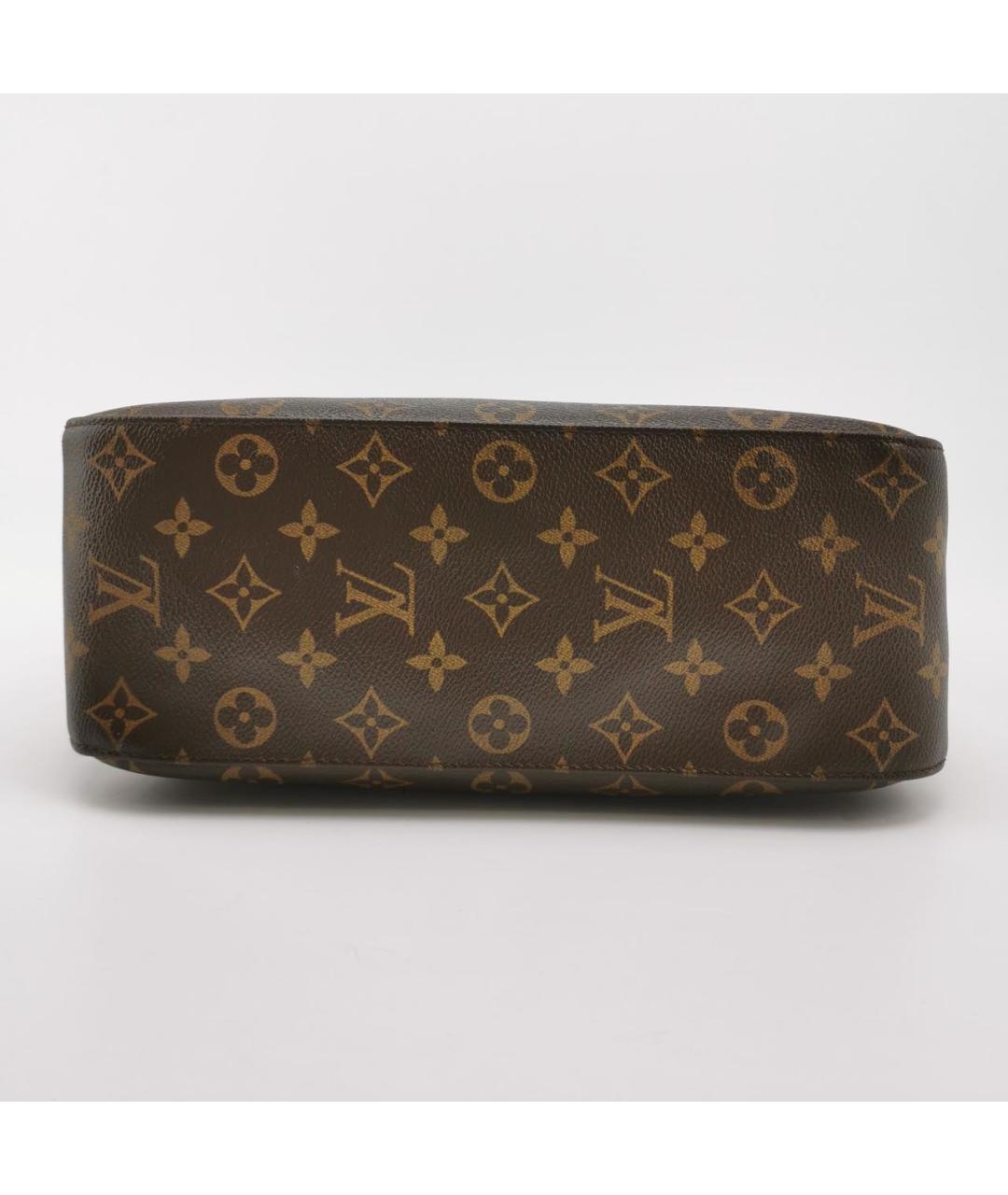LOUIS VUITTON Коричневая сумка тоут из искусственной кожи, фото 2
