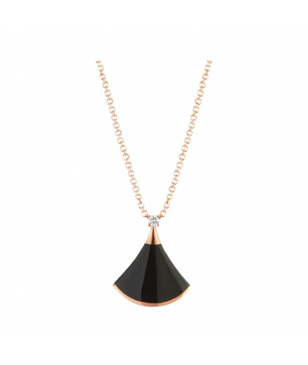 BVLGARI Золотое колье из розового золота, фото 1