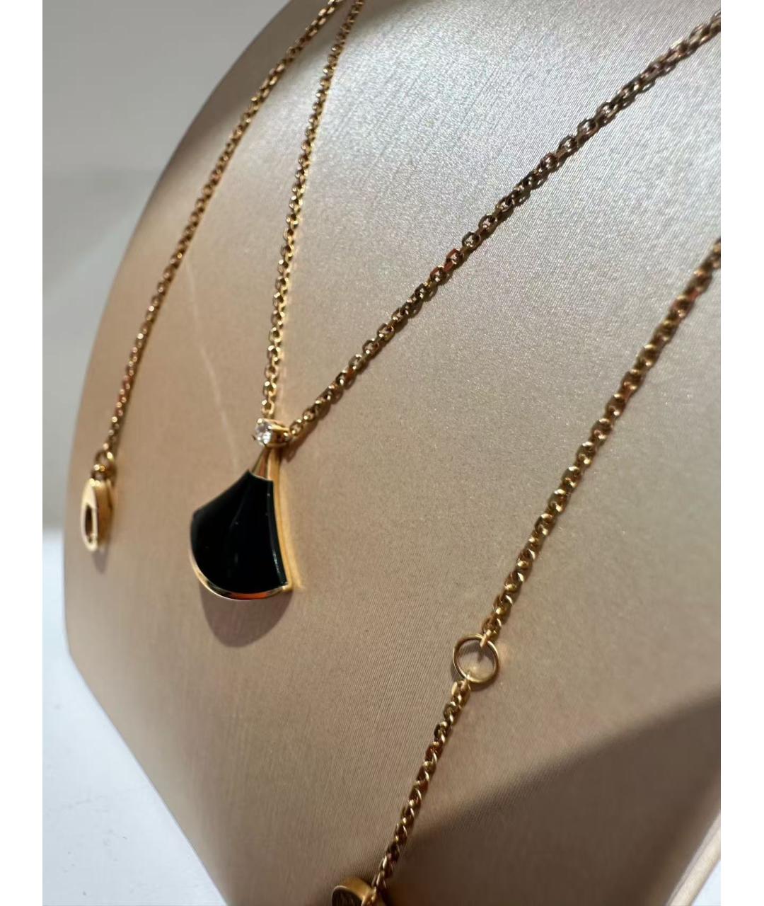BVLGARI Золотое колье из розового золота, фото 4
