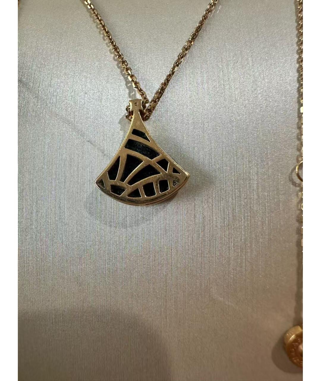 BVLGARI Золотое колье из розового золота, фото 3
