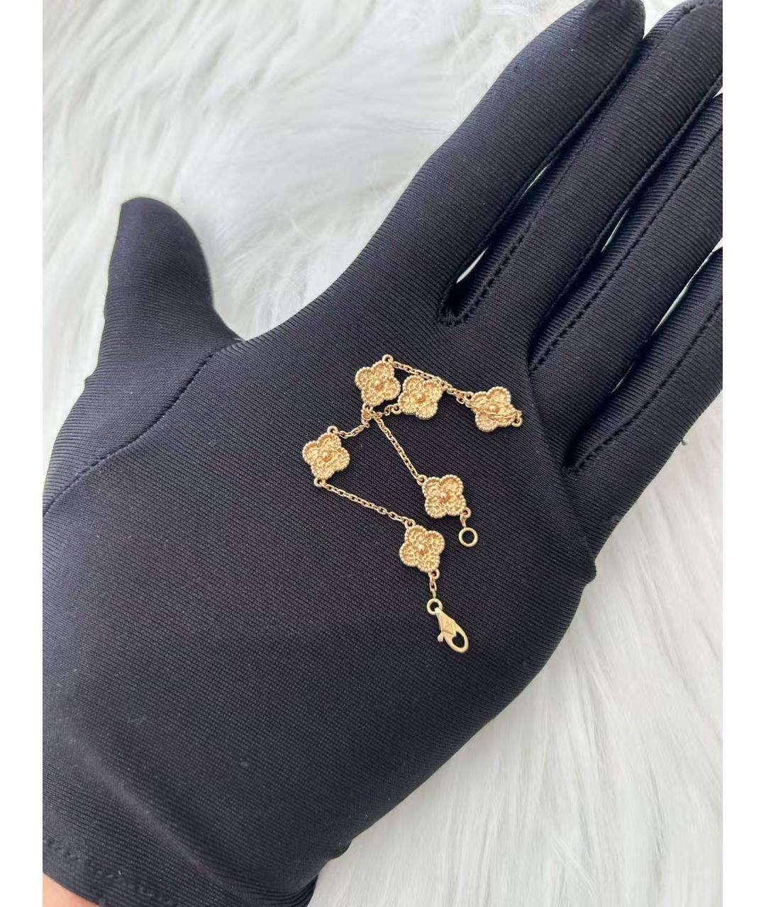 VAN CLEEF & ARPELS Золотые запонки, фото 3