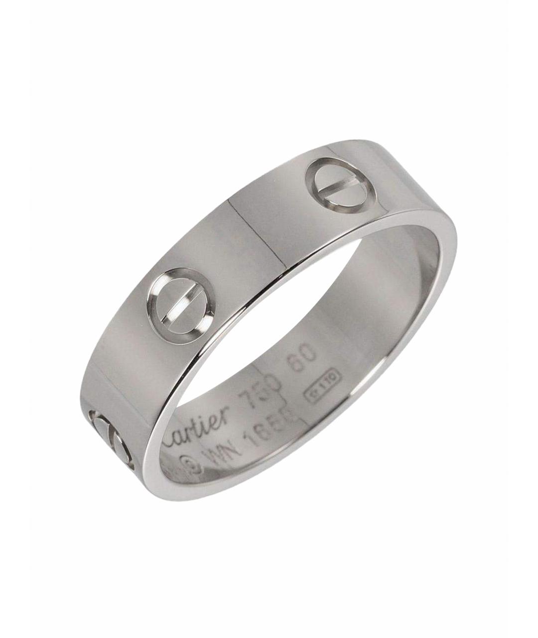 CARTIER Серебряное кольцо из белого золота, фото 1