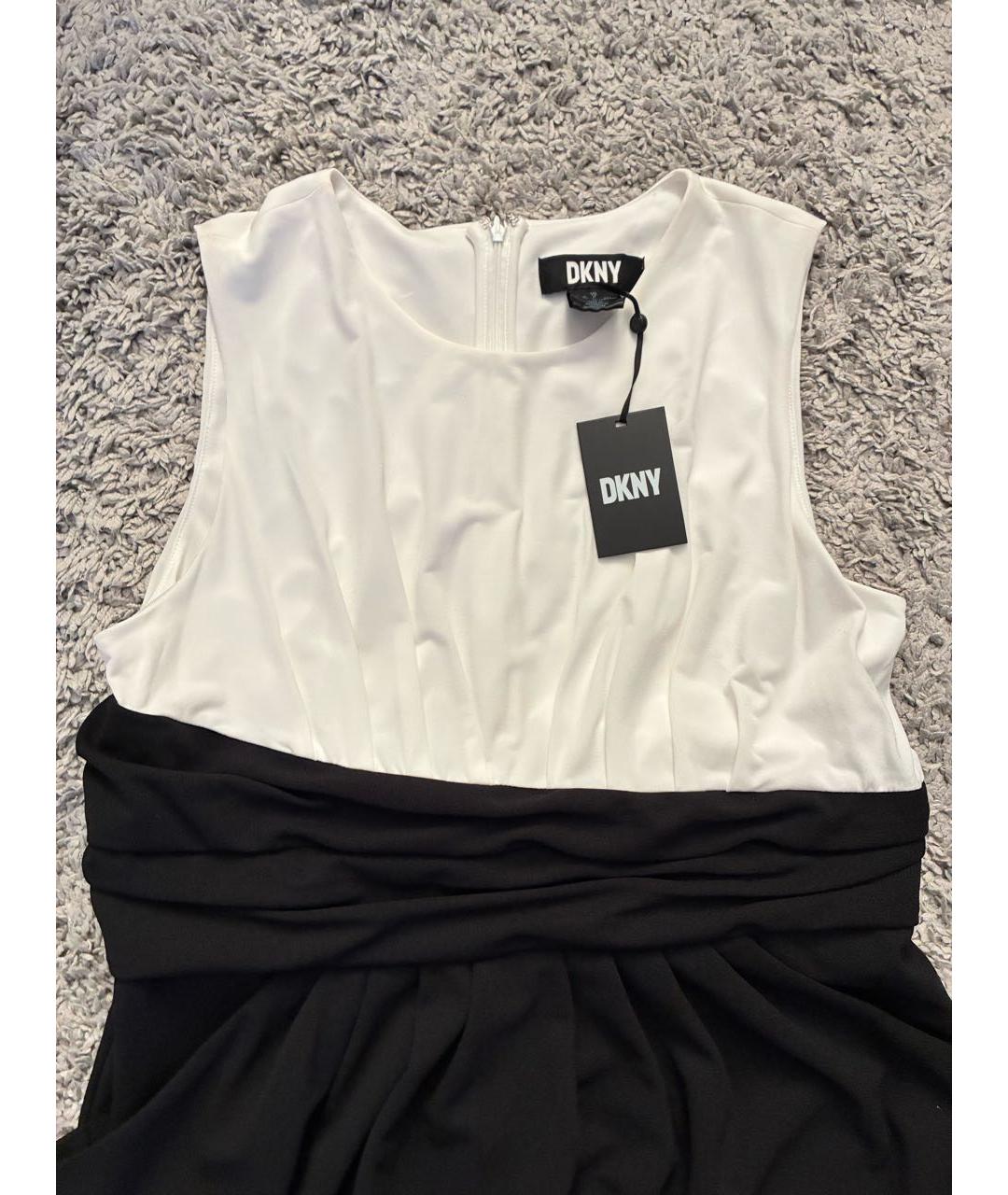 DKNY Черное коктейльное платье, фото 3