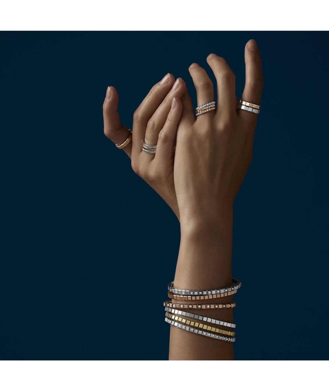 CHOPARD Серебряное кольцо из белого золота, фото 5