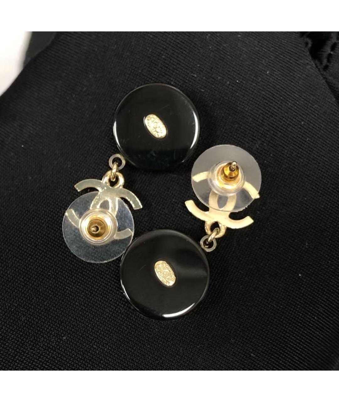 CHANEL Золотые серьги, фото 4