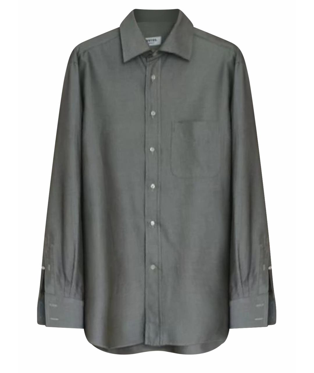 SONIA RYKIEL Салатовая хлопковая классическая рубашка, фото 1