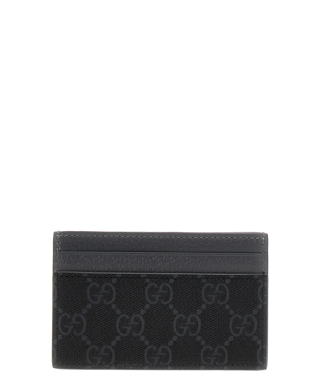 GUCCI Антрацитовый кардхолдер, фото 2