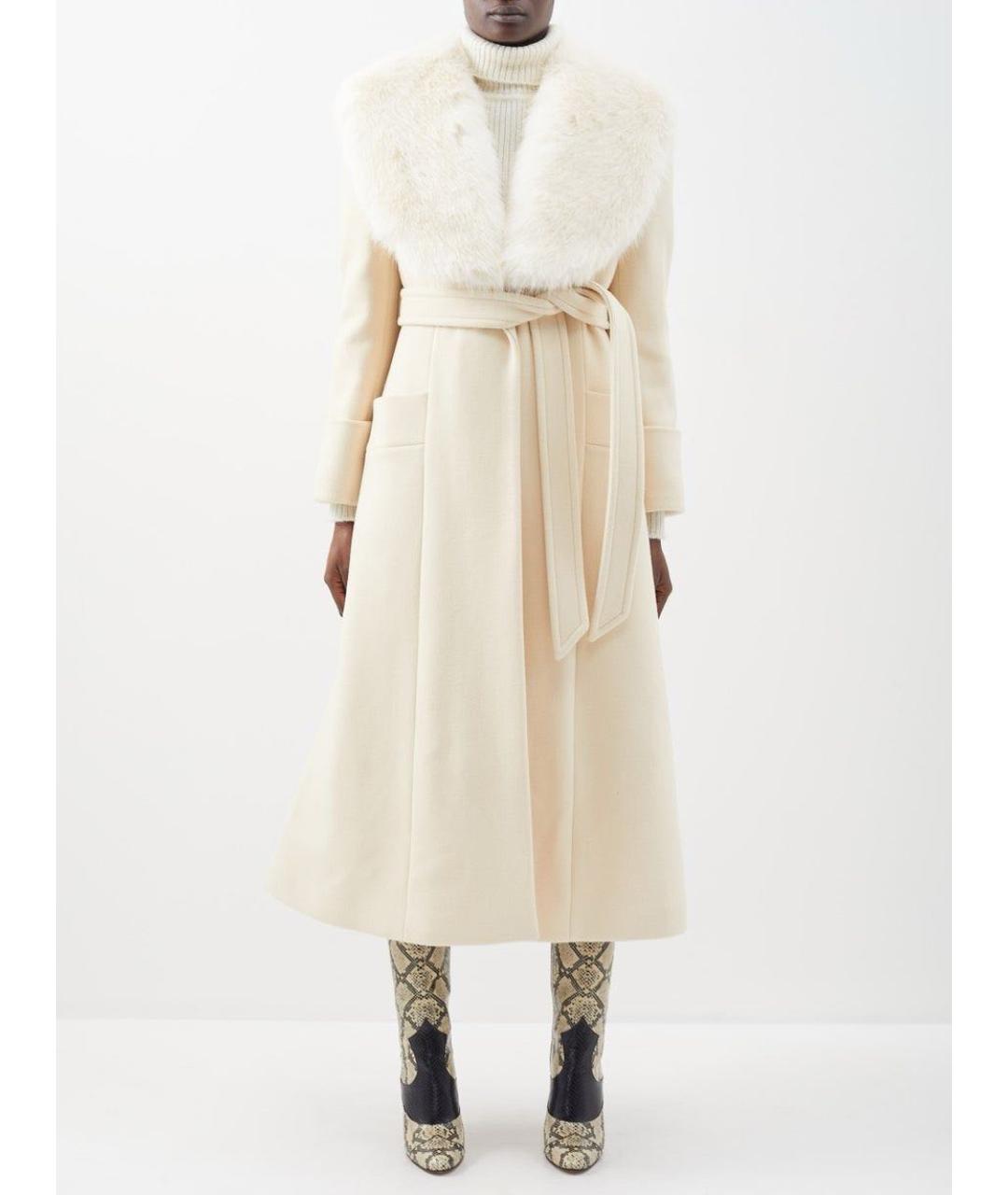 GUCCI Бежевое пальто, фото 7