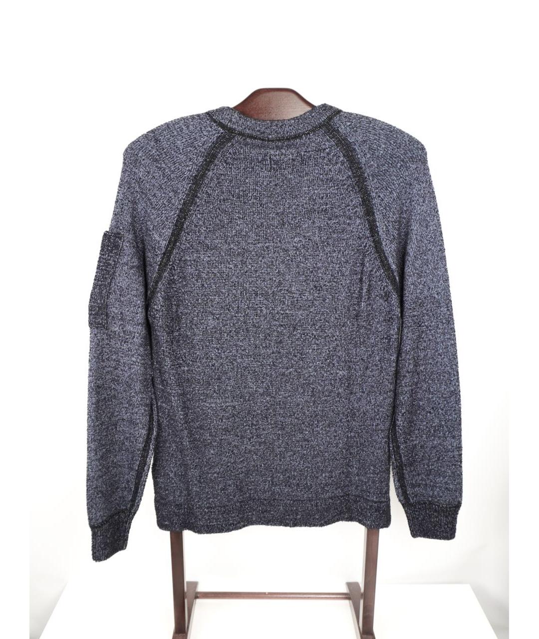 CP COMPANY Синий полиамидовый джемпер / свитер, фото 2