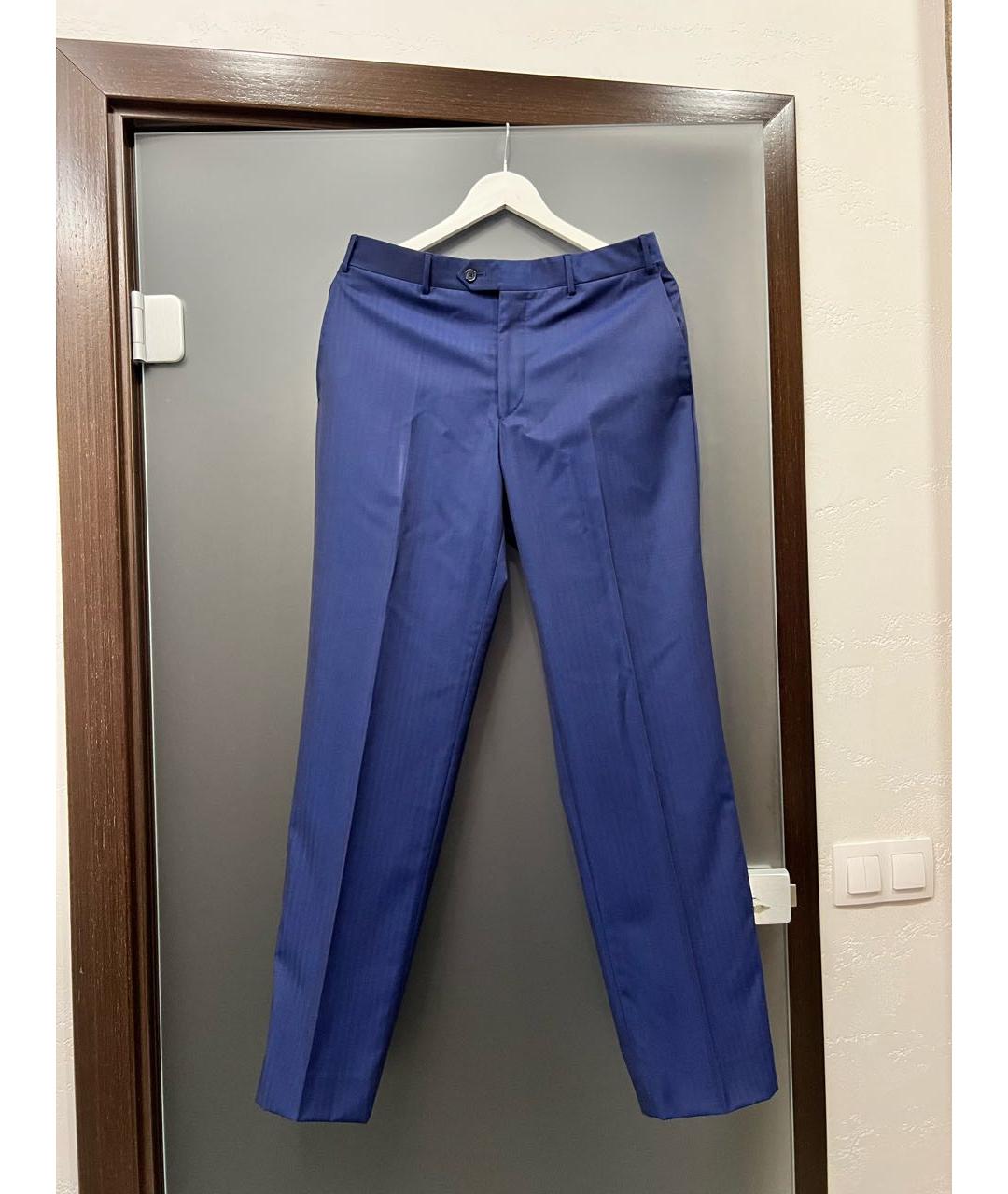 CORNELIANI Темно-синий классический костюм, фото 3