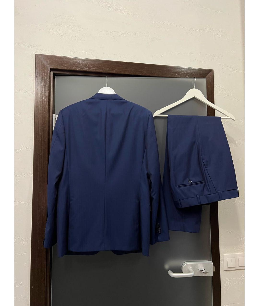 CORNELIANI Темно-синий классический костюм, фото 5