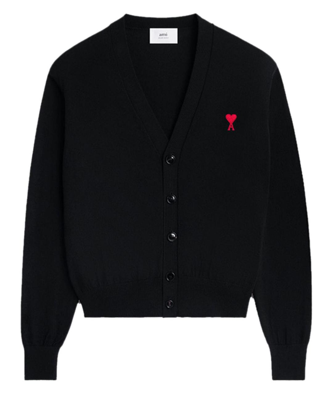 Ami Paris Черный кардиган, фото 1