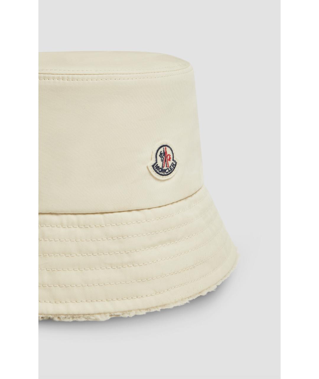 MONCLER Белая панама, фото 6