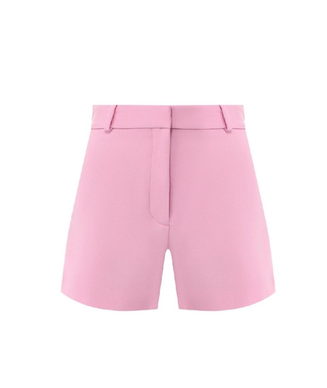 STELLA MCCARTNEY Розовые шерстяные шорты, фото 9