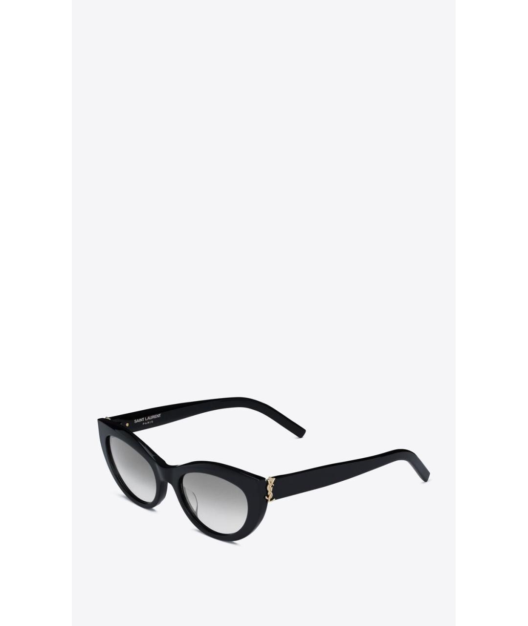 SAINT LAURENT Черные солнцезащитные очки, фото 2