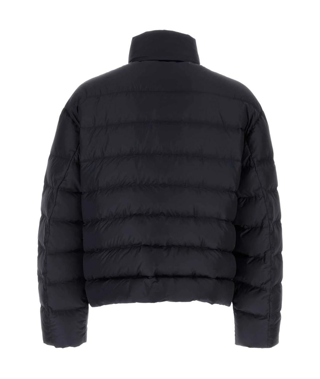 PRADA Темно-синий полиэстеровый пуховик, фото 2